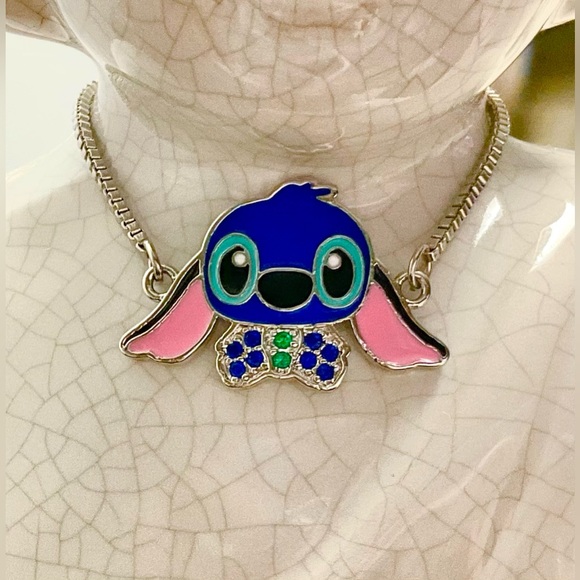 NWOT Disney Lilo and Stitch Charm Bracelet bead adjustable chain - Picture 2 of 6